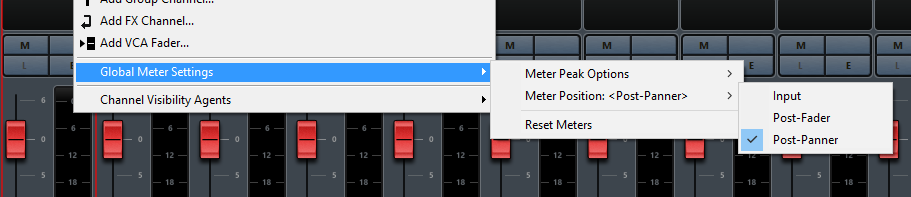 input meter cubase