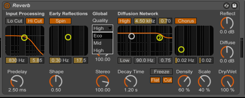 reduce CPU load in Ableton Live