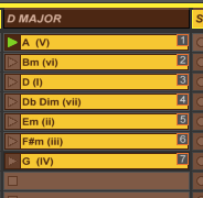 play chords in ableton live