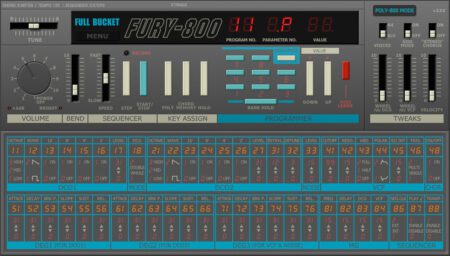 fury 800 korg poly 800 emulation